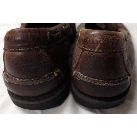 Sperry Top-Sider Mens 10M Brown Leather With Tassles Slip On Loafers Shoes - Picture 8 of 16